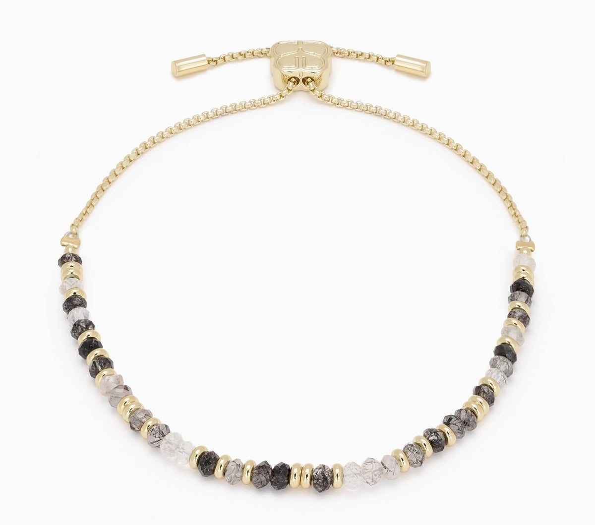 Boho Betty Black Rutilated Quartz Bracelet