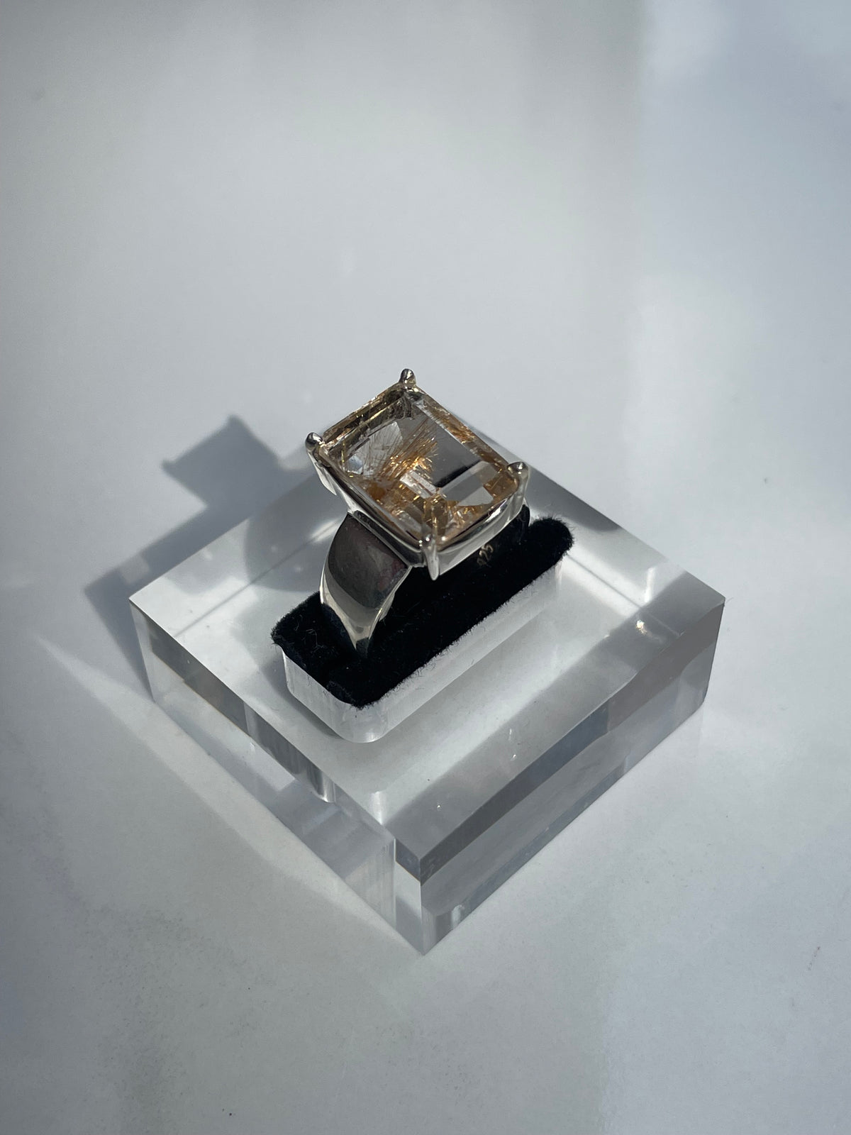 Rutilated Quartz Ring - US 9