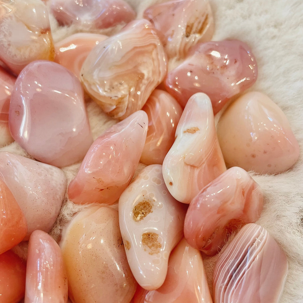 Apricot Agate Tumble