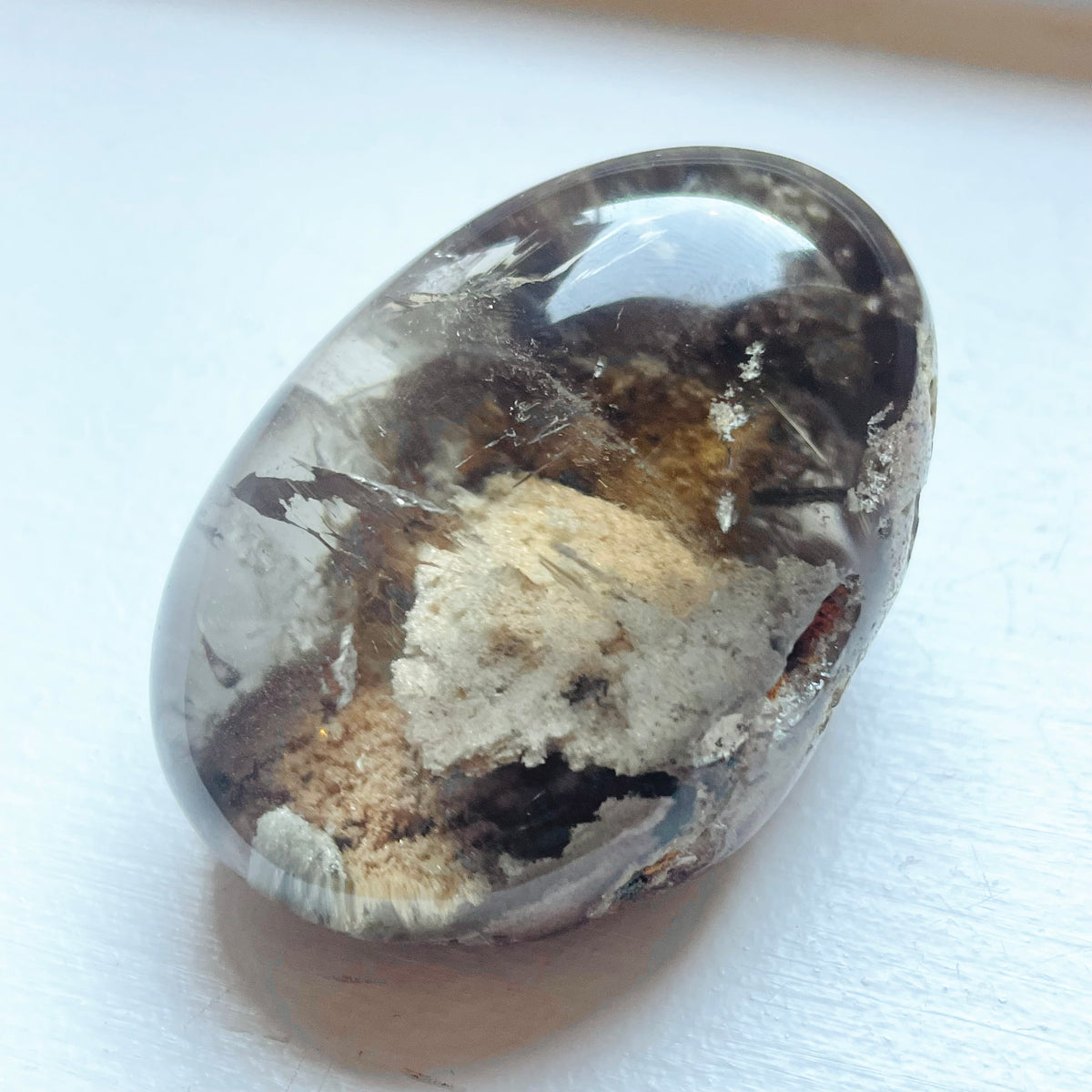 Rare Smokey Garden Quartz with Rutile