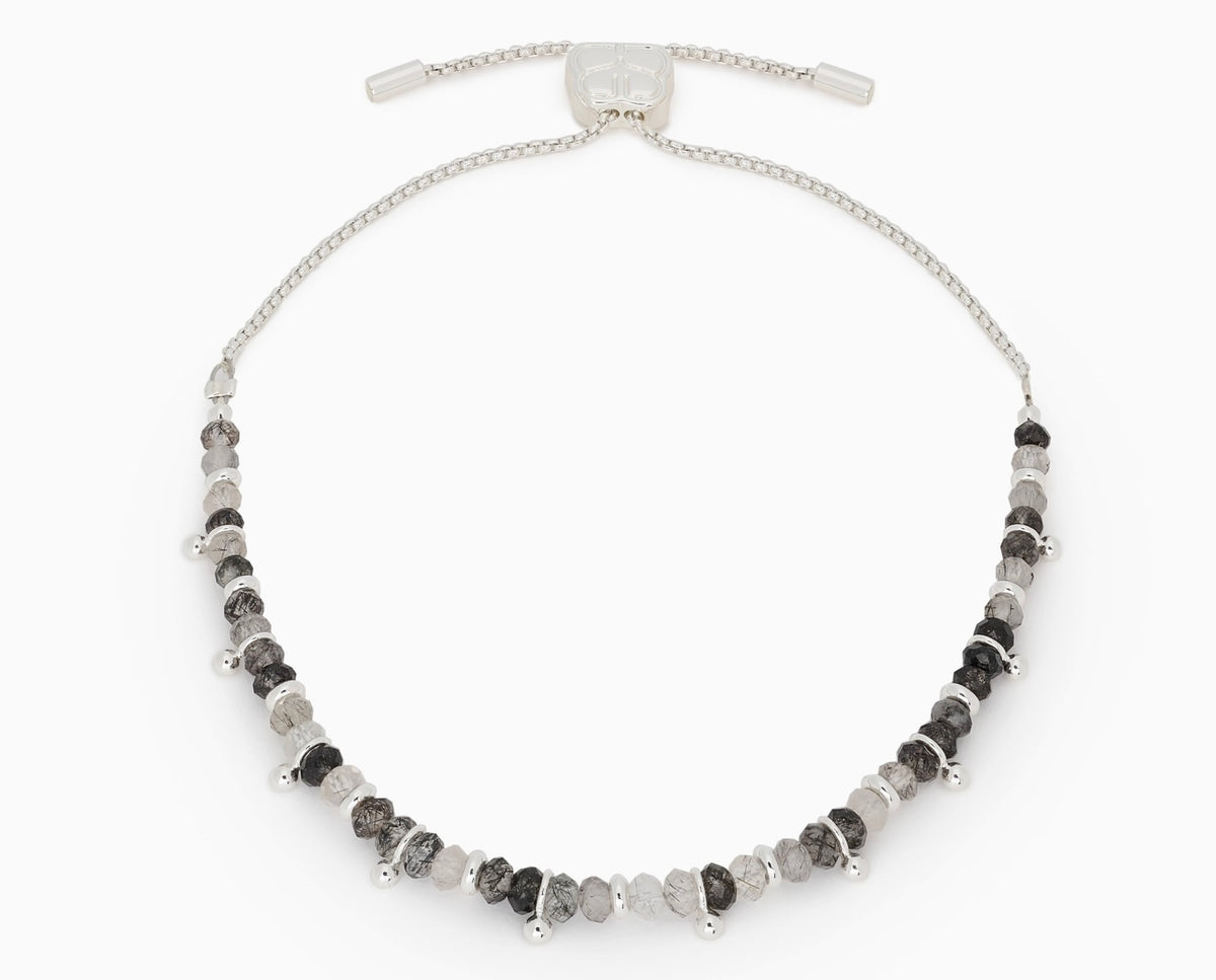 Boho Betty Black Rutilated Quartz Bracelet