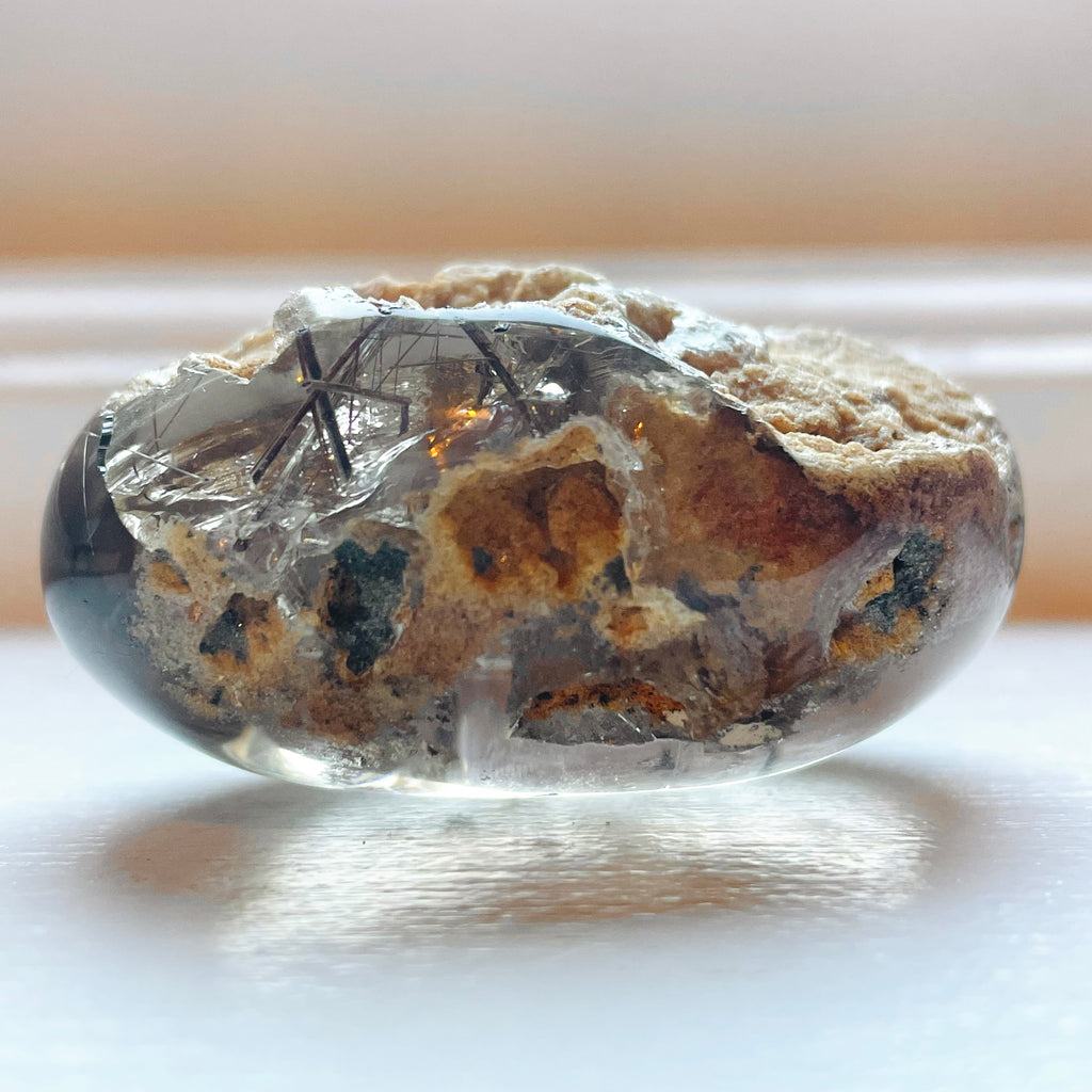Rare Smokey Garden Quartz with Rutile
