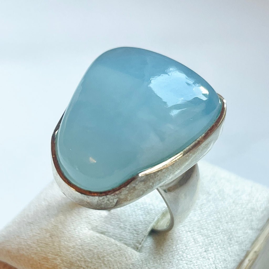 Larimar Large Freeform Ring - US 8
