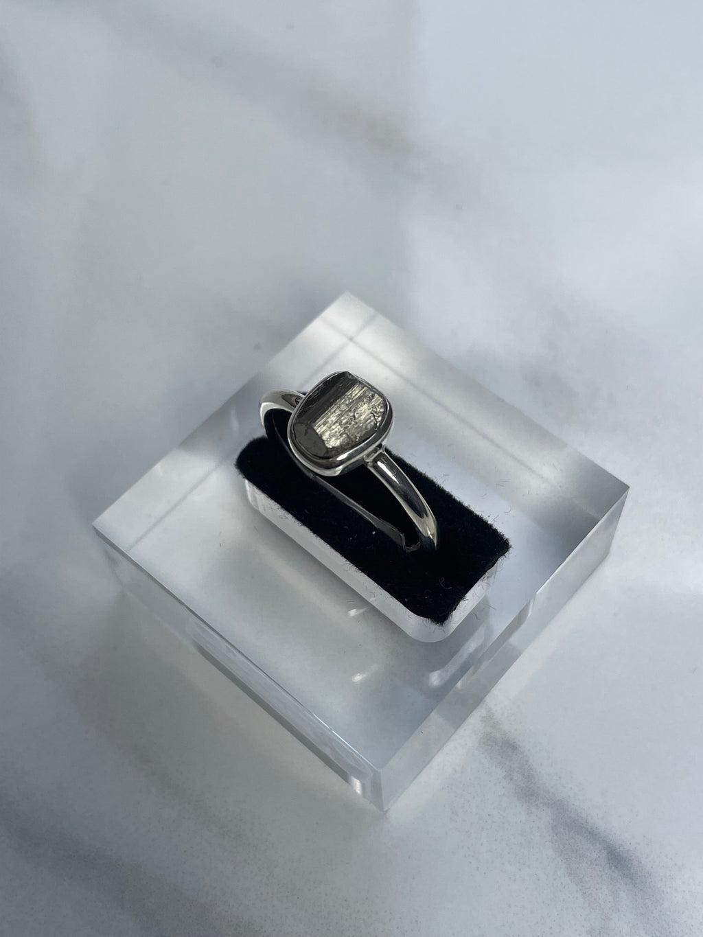 Pyrite Small Chunk Ring - US 9.5