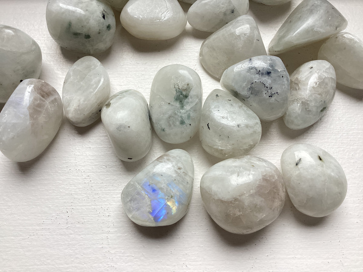 Rainbow Moonstone Tumble