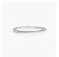 Lavey London - Sterling Silver Beaded Stack Ring
