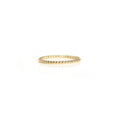 Lavey London - Solid 9ct Gold Beaded Stack Ring