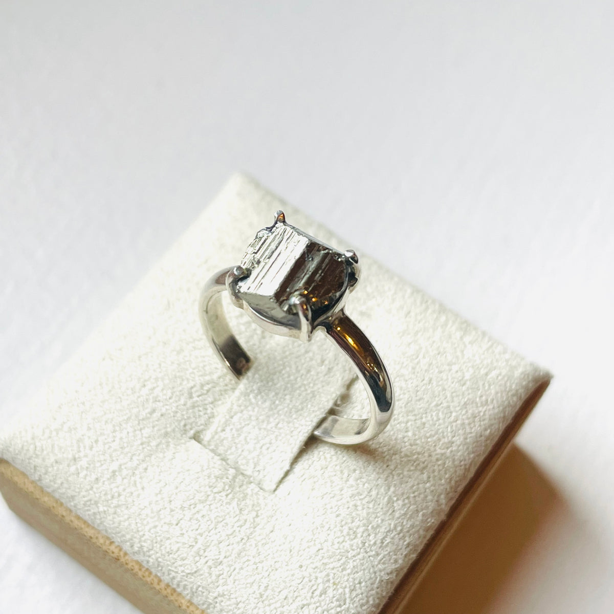 Pyrite Small Chunk Ring #2 - US 6
