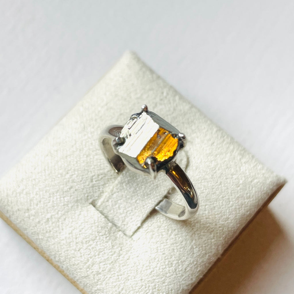 Pyrite Small Chunk Ring #2 - US 6
