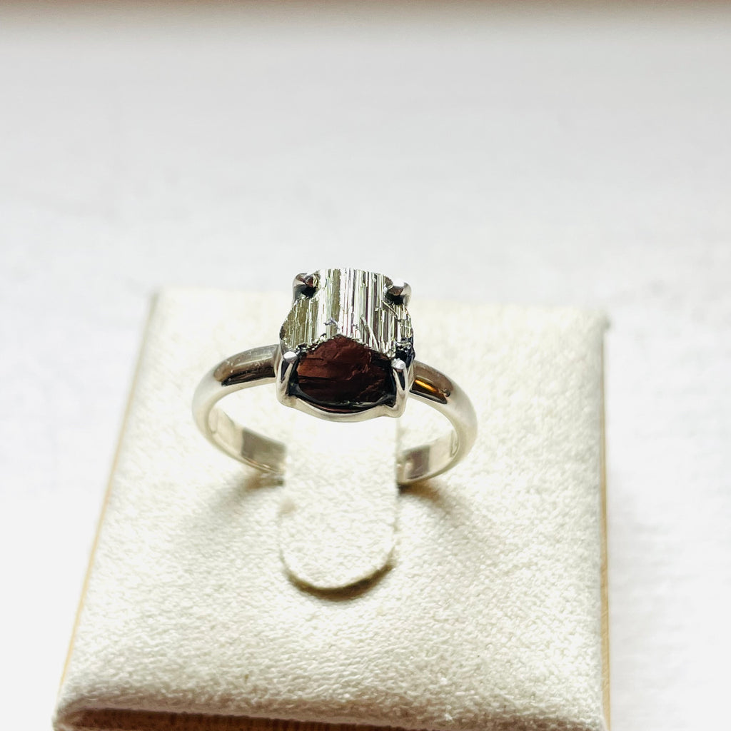 Pyrite Small Chunk Ring #2 - US 6