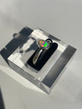Opal Small Bezel-Set Ring #3 - US 9.5
