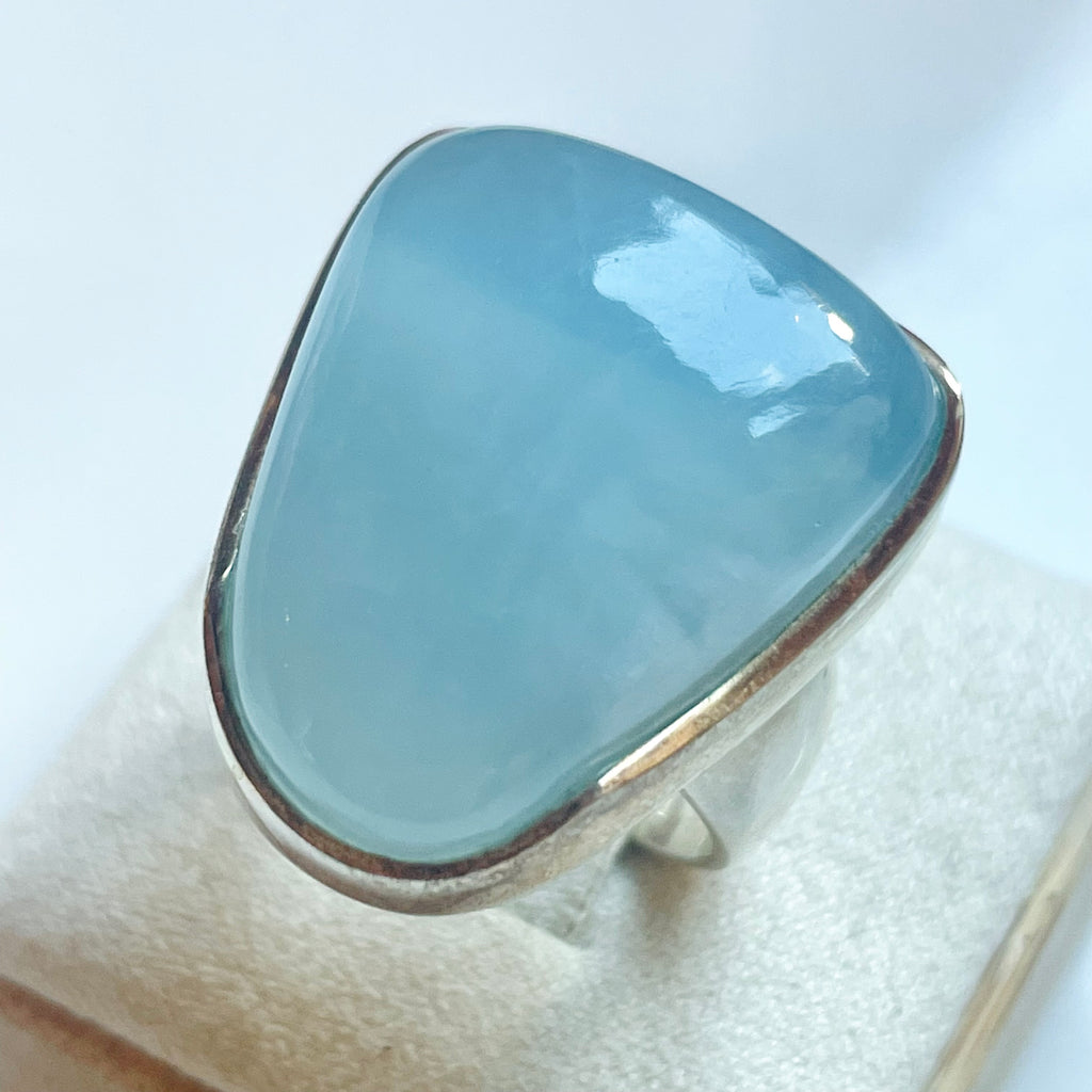 Larimar Large Freeform Ring - US 8