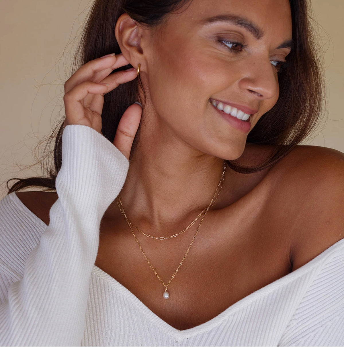 Wanderlust Life - Pearl Pendant Necklace