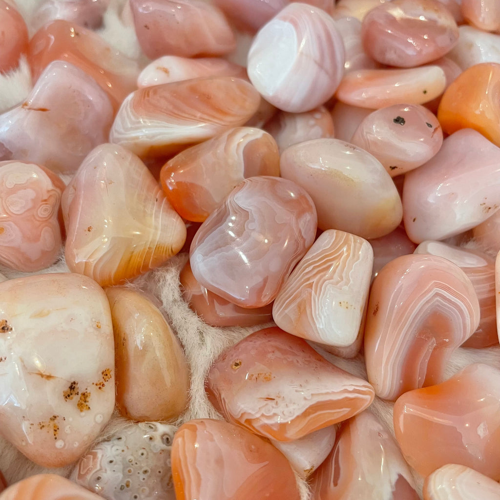 Apricot Agate Tumble