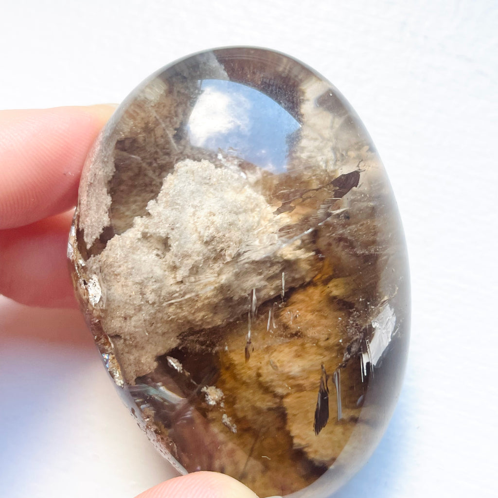 Rare Smokey Garden Quartz with Rutile