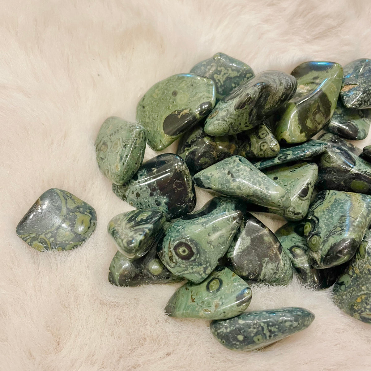 Kambaba Jasper Tumblestone