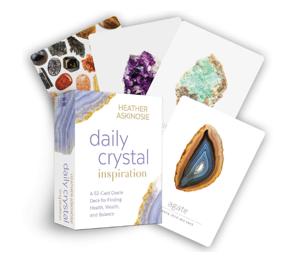 Daily Crystal Inspiration Oracle Cards - Heather Askinosie