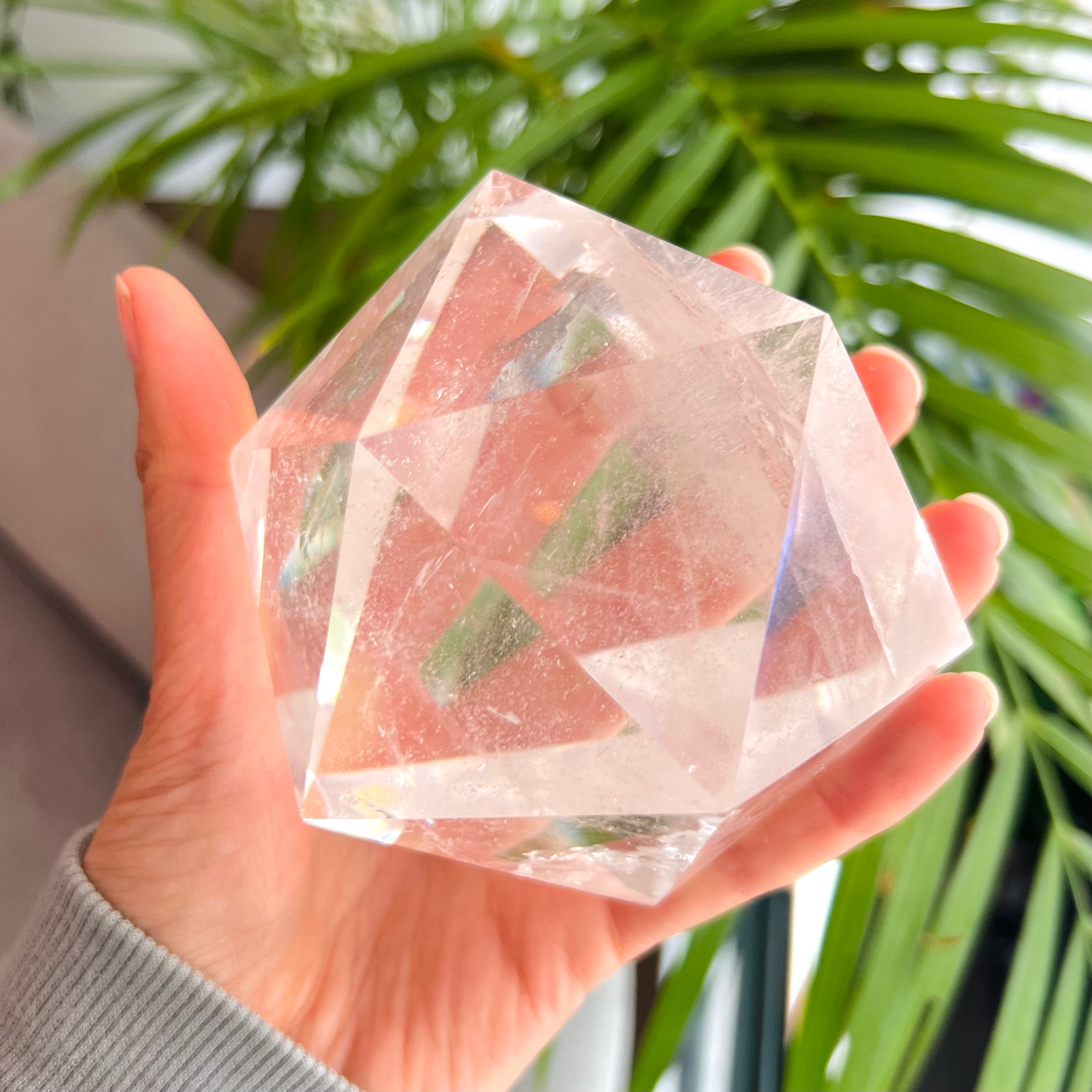 Clear Quartz Icosahedron