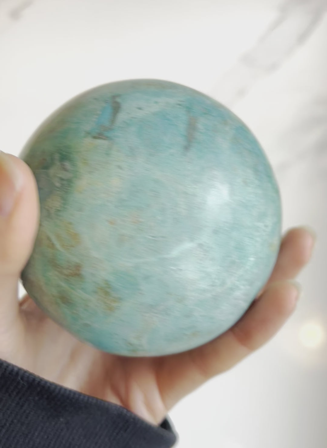 Chrysocolla Sphere
