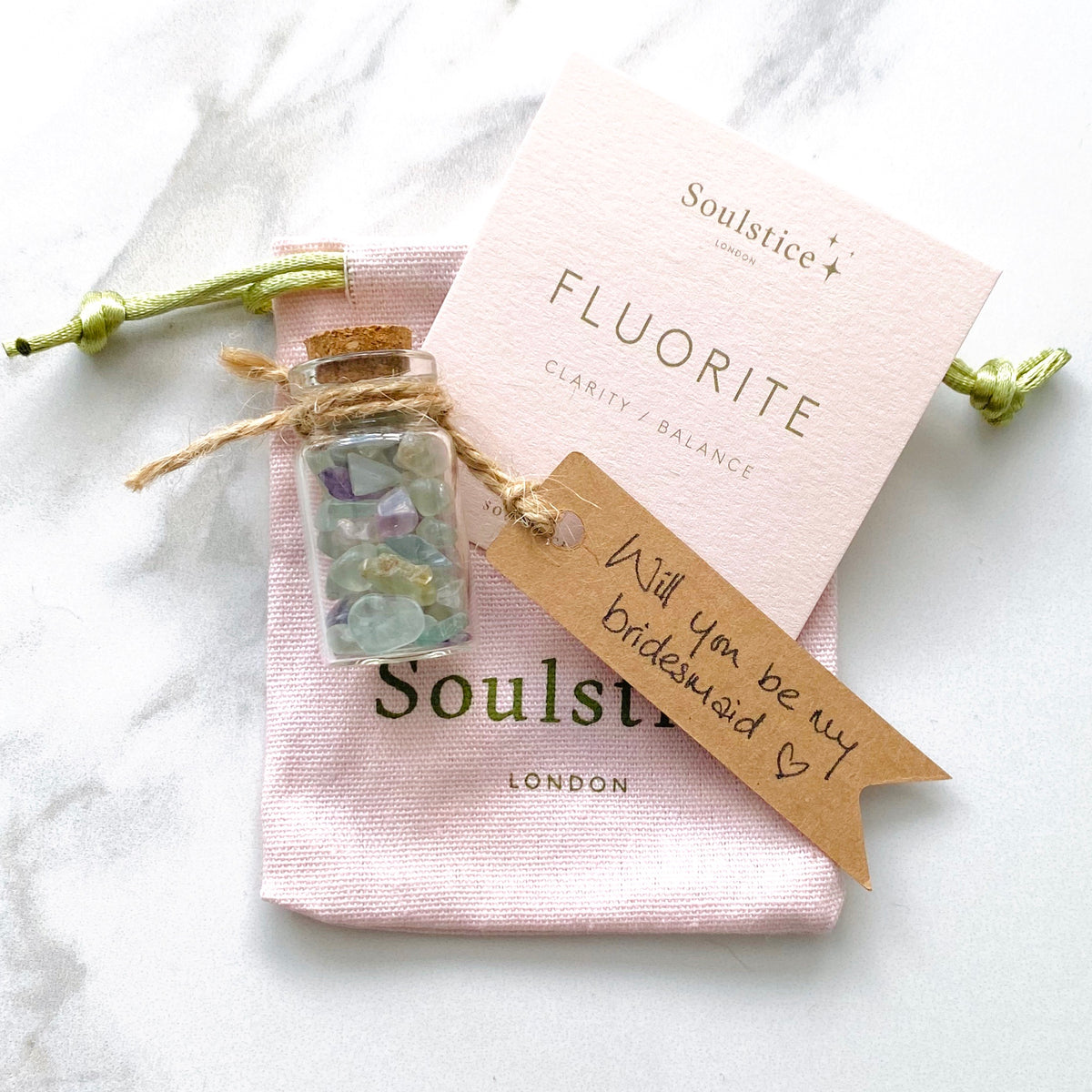 Will You Be My Bridesmaid Pouch (4 Crystal options)