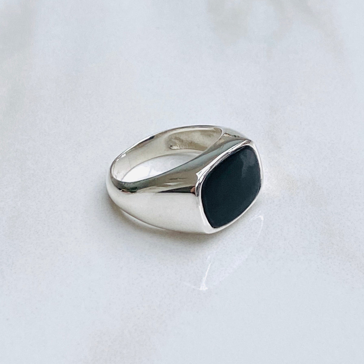 Onyx Signet Ring