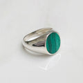 Malachite Signet Ring