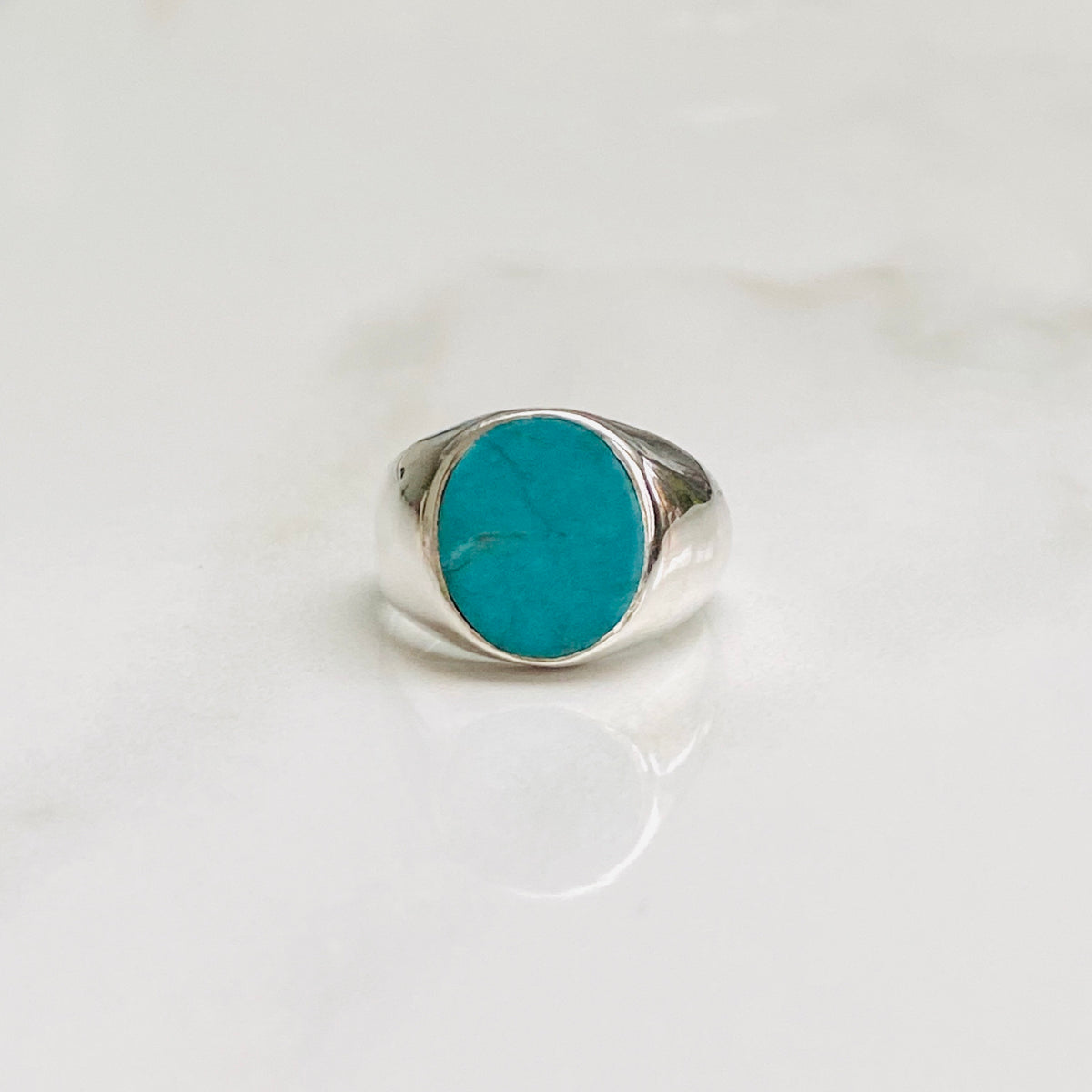 Turquoise Signet Ring