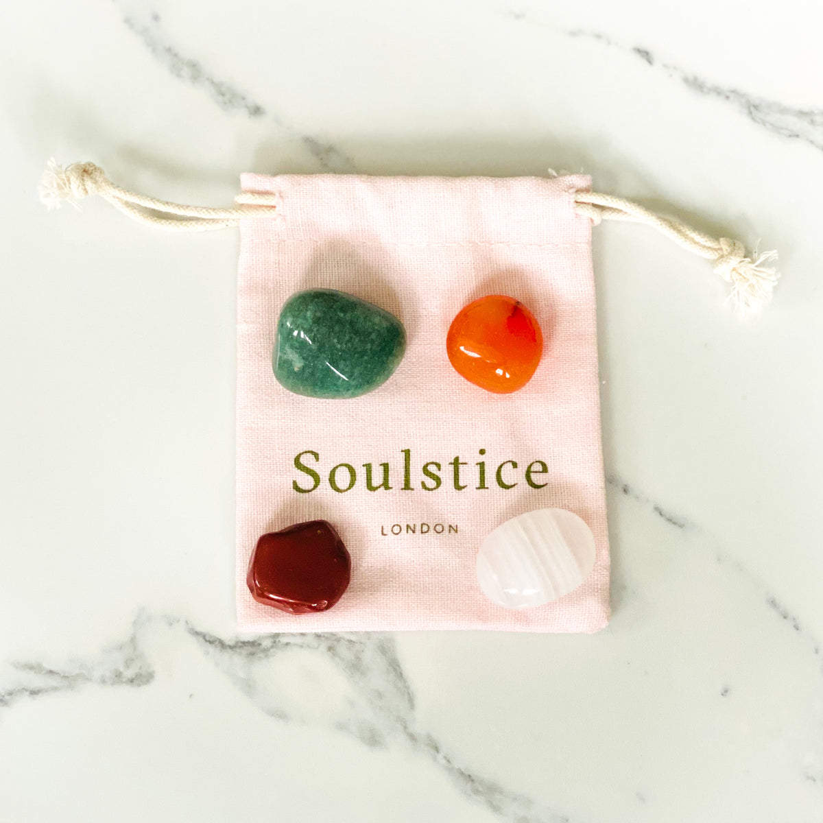 Winter Wellness Crystal Pouch