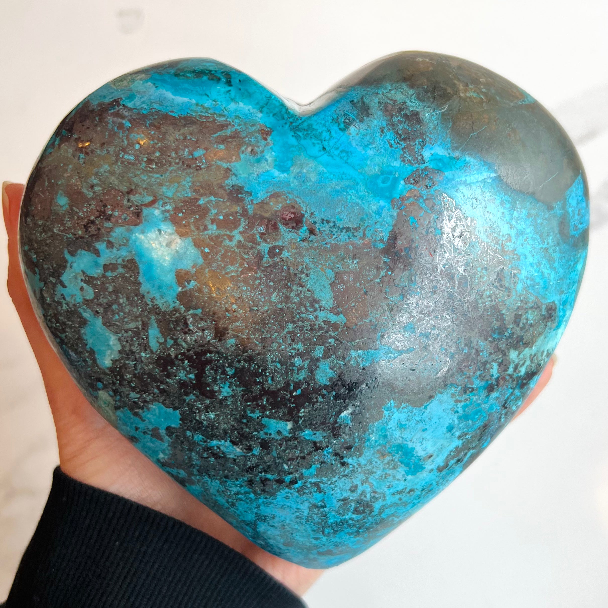 Chrysocolla Heart XL
