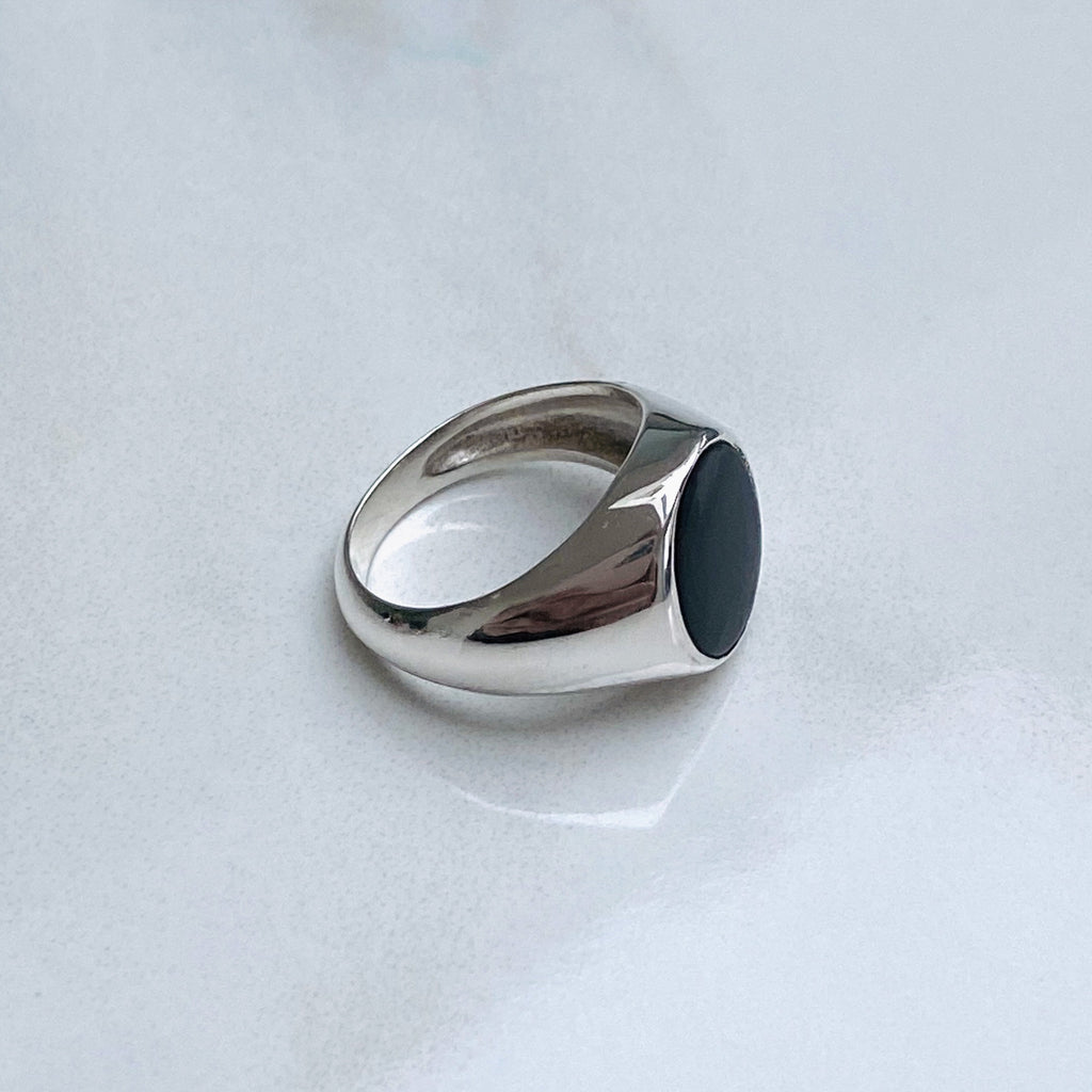 Onyx Signet Ring