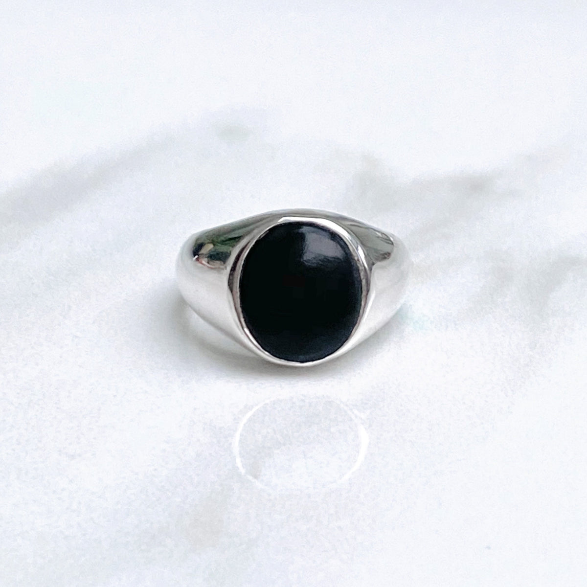Onyx Signet Ring