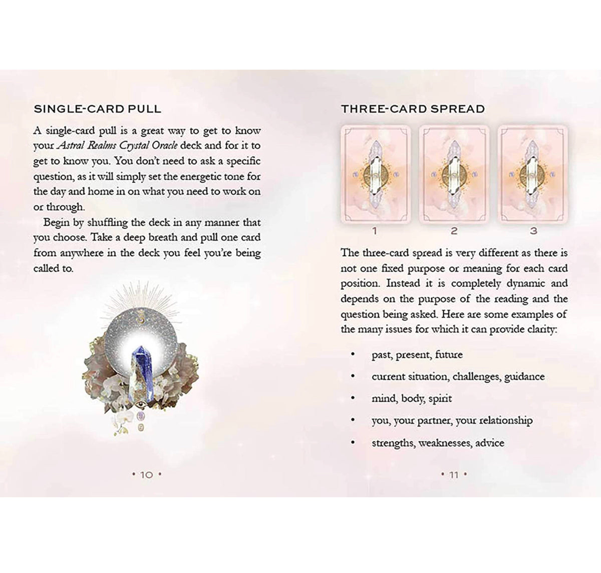 Astral Realms Crystal Oracle - Dark Moon Crystals